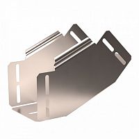 Угол вертикальный внутренний 45 градусов Стандарт INOX (AISI 409) 100х100 Промрукав | код PR16.3316 | ПРОМРУКАВ