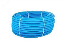 Труба металлополимерная standart 32х3 pexc-al-pexc, в синей гофре, бухта 25 метров | код 25-032MB | Henco