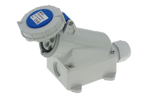 Розетка настенная 16A/230V/1P+N+E/IP67 | код CA1192 | INPIN