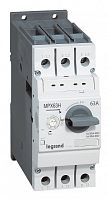 Автоматический выключатель для защиты электродвигателей MPX3 T63H 40A 50kA | код 417366 |  Legrand 