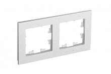 Рамка 2-м AtlasDesign Nature мрамор крем роял | код. ATN343102 | Schneider Electric