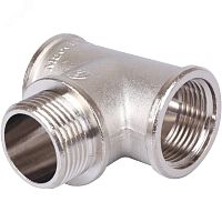 Тройник ВНВ никелированный 1'x1'x1' | код SFT-0065-000111 | STOUT