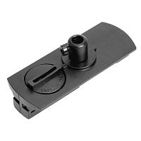 Коннектор адаптер для установки подвесных светильников Feron на однофазный шинопровод черный | код 48559 | Feron