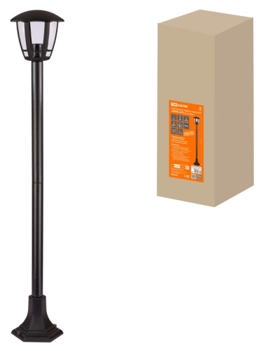 Светильник садово-парковый СИТИ НТУ 07-60-004 У1 6-ти гранник на стойке h=1120 мм черный TDM | код SQ0330-1310 | TDM Светильник садово-парковый СИТИ НТУ 07-60-004 У1 6-ти гранник на стойке h=1120 мм черный TDM | код SQ0330-1310 | TDM