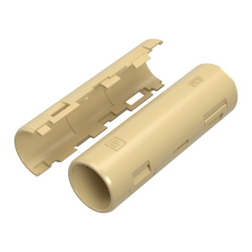 Муфта разборная d20 мм сосна (70шт/840шт уп/кор) Промрукав | код PR13.0426 | Промрукав