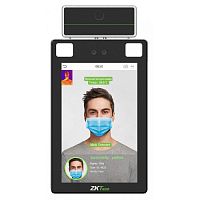 Мультибиометрический терминал с измерением температуры ZKTeco ProFace X[TI] | код 00-00011642 | ZKteco