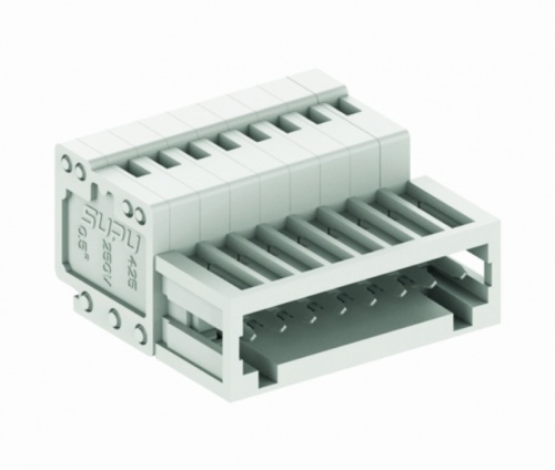 425405 Штекер MCS шаг 2.5мм, 5 конт., бел., шт | код 425405 | SUPU