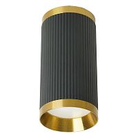 Светильник потолочный MR16 35Вт 230В черн. + античное зол. ML190 FERON 48851