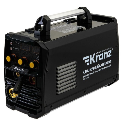 Аппарат сварочный инверторный полуавтоматический MIG-200 | код 11-0927 | Kranz