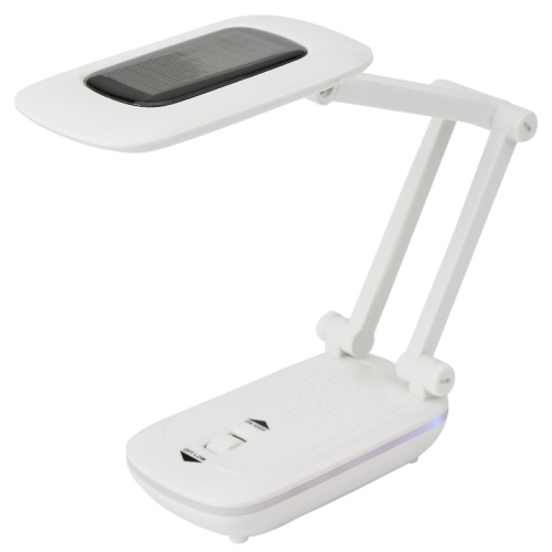 Светильник настольный REXANT Сиквел Про c солнечной панелью и с ночником, 220 В, LED, 5 Вт, 4000 К, бесступенчатое диммирование, заряжаемый, 2 ч автономной работы | код 75-0217 | REXANT