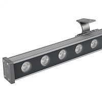 Светодиодный прожектор AR-LINE-1000M-24W-24V RGB (Grey, 30 deg, DMX512) (ARL, Закрытый) | код 23624 | Arlight