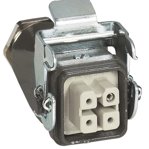 Каб.вилка,мет,верт.250В, 10А 3К+З | код 053126 | Legrand Каб.вилка,мет,верт.250В, 10А 3К+З | код 053126 | Legrand