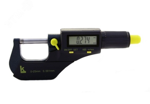 Микрометр МКЦ- 25 0.001 электронный | код 70420 | Калиброн Микрометр МКЦ- 25 0.001 электронный | код 70420 | Калиброн