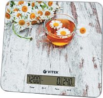 Весы кухонные электронные Vitek VT-8008 макс.вес:10кг рисунок | код 2035851 | VITEK