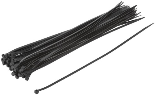 Хомуты нейлоновые, черные для проводов 50шт., 300х3,6мм | код 60396 | FIT фото 2 Хомуты нейлоновые, черные для проводов 50шт., 300х3,6мм | код 60396 | FIT фото 2