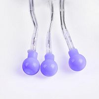 Гирлянда Мишура LED 3 м прозрачный ПВХ, 288 диодов, синий | код 303-603 | Neon-Night