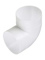 Колено для круглых воздуховодов, D150, TDM | код SQ1807-1746 | TDM