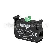 C1 Блок-контакт Старт для кнопок серии C (1НО) | код C1| EMAS