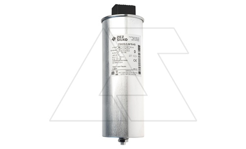 Конденсатор CSADG-0,44/10-HD, трехфазный, 10kVAr(440VAC), 8.3kVAr(400VAC), MKP заполненный газом, клеммник S=16mm?, тяжелый режим, IP20 | код 055887 | ZEZ Silko Конденсатор CSADG-0,44/10-HD, трехфазный, 10kVAr(440VAC), 8.3kVAr(400VAC), MKP заполненный газом, клеммник S=16mm?, тяжелый режим, IP20 | код 055887 | ZEZ Silko