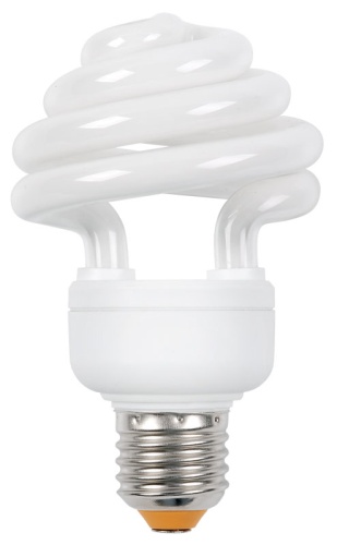 Лампа спираль КЭЛ-ZS Е27 15Вт 4000К Т2 IEK | код LLE21-27-015-4000-T2 | IEK