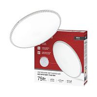 Светильник светодиодный NEO MYSTERY-7540-WH 75Вт 4000К 6000лм 230В 375х58мм бел. IN HOME 4690612063454