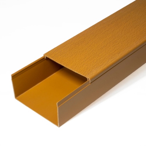 Кабель-канал бук 2-й замок 80х60 мм (18м/уп) Промрукав | код PR.025445 | ПРОМРУКАВ