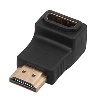 Переходник штекер HDMI - гнездо HDMI угловой | код 17-6805 | Rexant