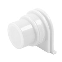 Переходник универсальный на гофрированную трубу белый (50шт/1000шт уп/кор) Промрукав | код PR13.0321 | ПРОМРУКАВ