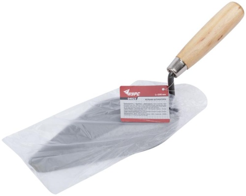 Мастерок штукатура ''лепесток'' 200 мм | код 4923 | FIT фото 3