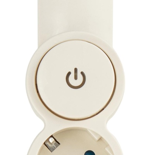 Фильтр сетевой 5х1.5м с/з с выкл 2кВт 10А/2 сл. кость Duwi 32570 3 фото 6