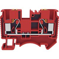 DS6-01P-16-00Z(H), Клемма PUSH-IN, 6 мм.кв., красный, шт | код 11040000057 | DEGSON