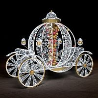 Декоративная декорация Карета из сказки 280 см (перед отгрузкой уточнить транспортировочные данные) | код 501-406 | NEON-NIGHT