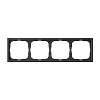 Рамка 4-м ArtGallery универс. базальт | код GAL001404 | Systeme Electric