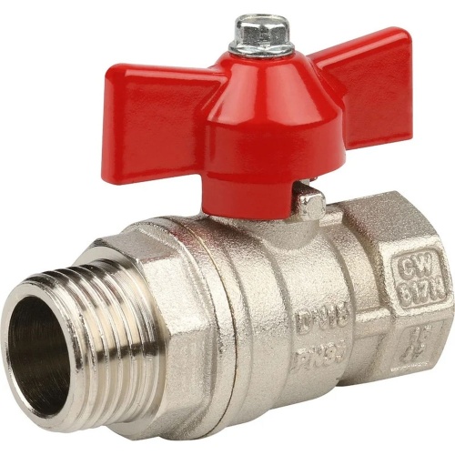 Кран шаровой 3/8' ВН ручка бабочка IDEAL (093 3/8') | код RG008S1T466LH8 | ITAP