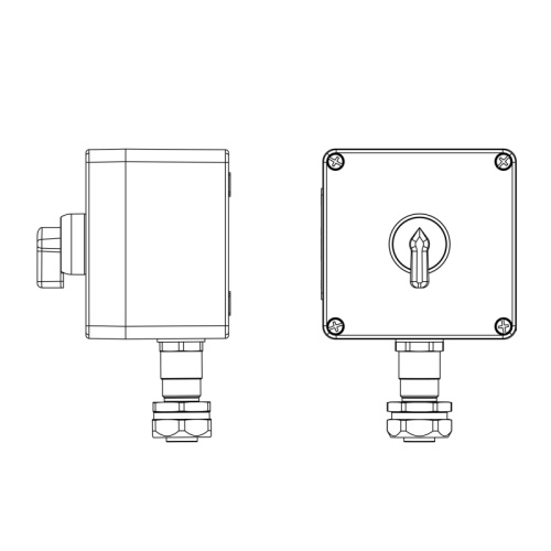 Взрывозащищенный пост управления из полиэстера CPE-P-03-(1xKB54(20))- 1xKAEPM2MHK-20(C)1Ex d e IIC Т5 Gb / Ex tb IIIC T95°C Db IP66/КЗ/ШЗ | код 2231.031.22.11A | DKC