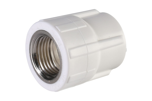 Муфта полипропиленовая PPR комбинированная ВР 32 х 3/4' | код 9100003234 | Политэк