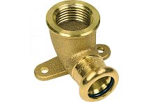 Водорозетка бронза пресс 15 х 1/2' ВР для медных труб (184721512) | код RG008TFB97JQIN | Sanha