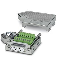 Шинный штекер D-SUB SUBCON 15/F-SH | код 2761596 | PHOENIX CONTACT