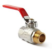 Кран шаровой полнопроходной, ручка-рычаг, НВ 3/4 | код FWL53-M20-F20x | PRO AQUA