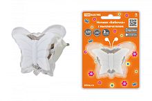 Ночник Бабочка с выключателем, 0,3 Вт, 220 В TDM | код SQ0357-0029 | TDM