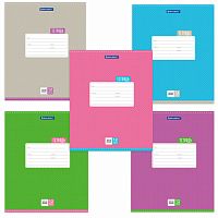 Тетрадь 12 л. BRAUBERG, косая линия, обложка картон, ТОЧКИ | код 103033 | BRAUBERG