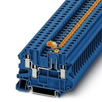 Клеммы с ножевыми размыкателями UT 4-TWIN-MT P/P BU | код 3073021 | PHOENIX CONTACT