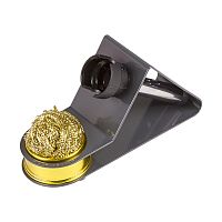 Подставка под паяльник REXANT, металл, стружка для очистки жала | код 12-0309 | REXANT