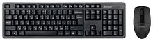 Клавиатура + мышь A4Tech 3330N клав:черный мышь:черный USB беспроводная Multimedia | код 1599046 | A4TECH