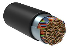 ITK Витая пара F/UTP кат.5E 25х2х24AWG solid LDPE черный (305м) | код LC3-C5E25-339 | IEK