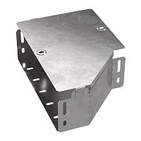 Переходник левый с крышкой Стандарт 300х200х100 Промрукав | код PR16.0503 | ПРОМРУКАВ