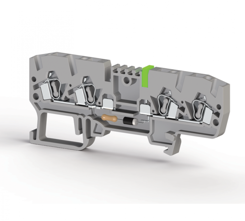 326 419, Клеммник пружинный 4-х выводной, с индикацией 48 VAC, 2,5 мм.кв., (серый), YBK 2,5 CLD 48VAC | код 0.0.0.3.26419 | KLEMSAN 326 419, Клеммник пружинный 4-х выводной, с индикацией 48 VAC, 2,5 мм.кв., (серый), YBK 2,5 CLD 48VAC | код 0.0.0.3.26419 | KLEMSAN