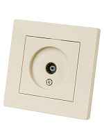 Розетка телевизионная простая (0-2400МГц, мама) сл. кость Сенеж TDM | код SQ1816-0145 | TDM