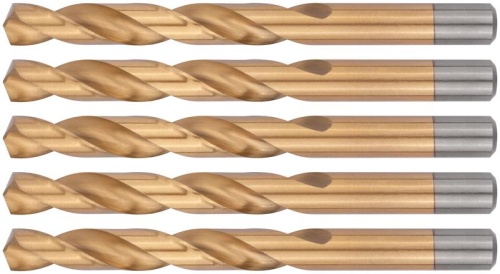 Сверла HSS по металлу, титановое покрытие 13.0 мм (5 шт) | код 34203 | FIT фото 6