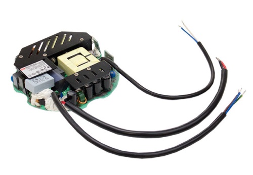 Источник питания AC-DC, 240Вт, вход 90…305В AC, 47…63Гц/127…431В DC, ККМ, выход 48В/5А, рег. тока 3…5A, изоляция 3750В AC, в кожухе O144х35 мм, -40…+45С | код HBG-240P-48A | MeanWell